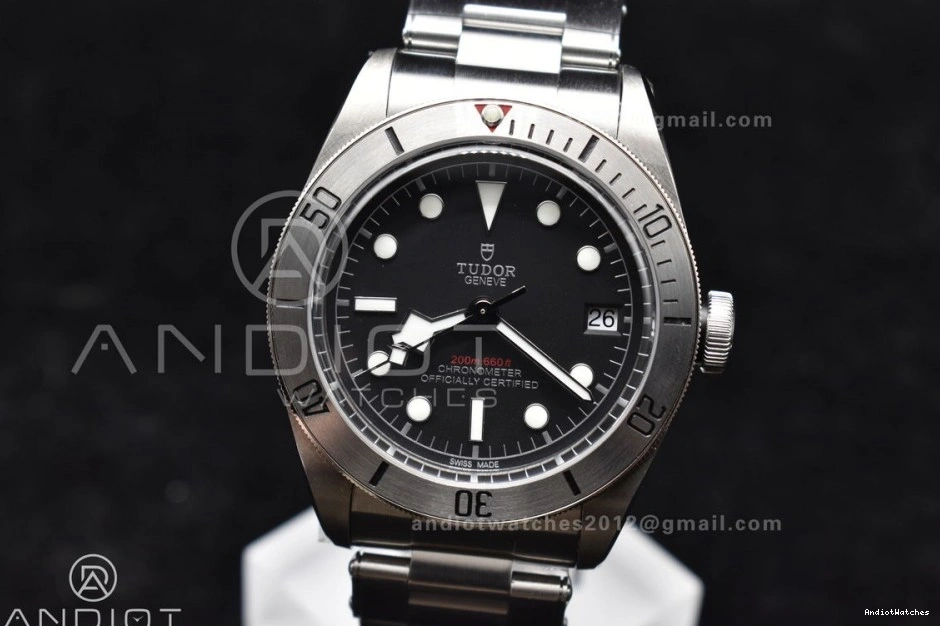 Edition Best Supportive V 899 Bay A2824 Bracelet Heritage SS 1:1 Black on ZF Steel 0126